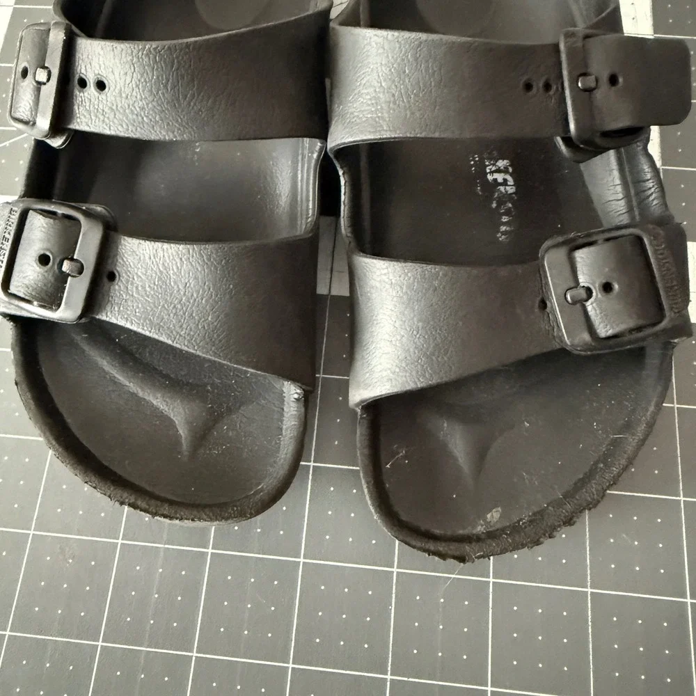Birkenstock Kids Arizona EVA Sandals Black Waterproof Slides 31 Outdoor Comfort